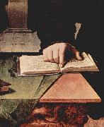 Angelo Bronzino, Hand im aufgeschlagenem Buch